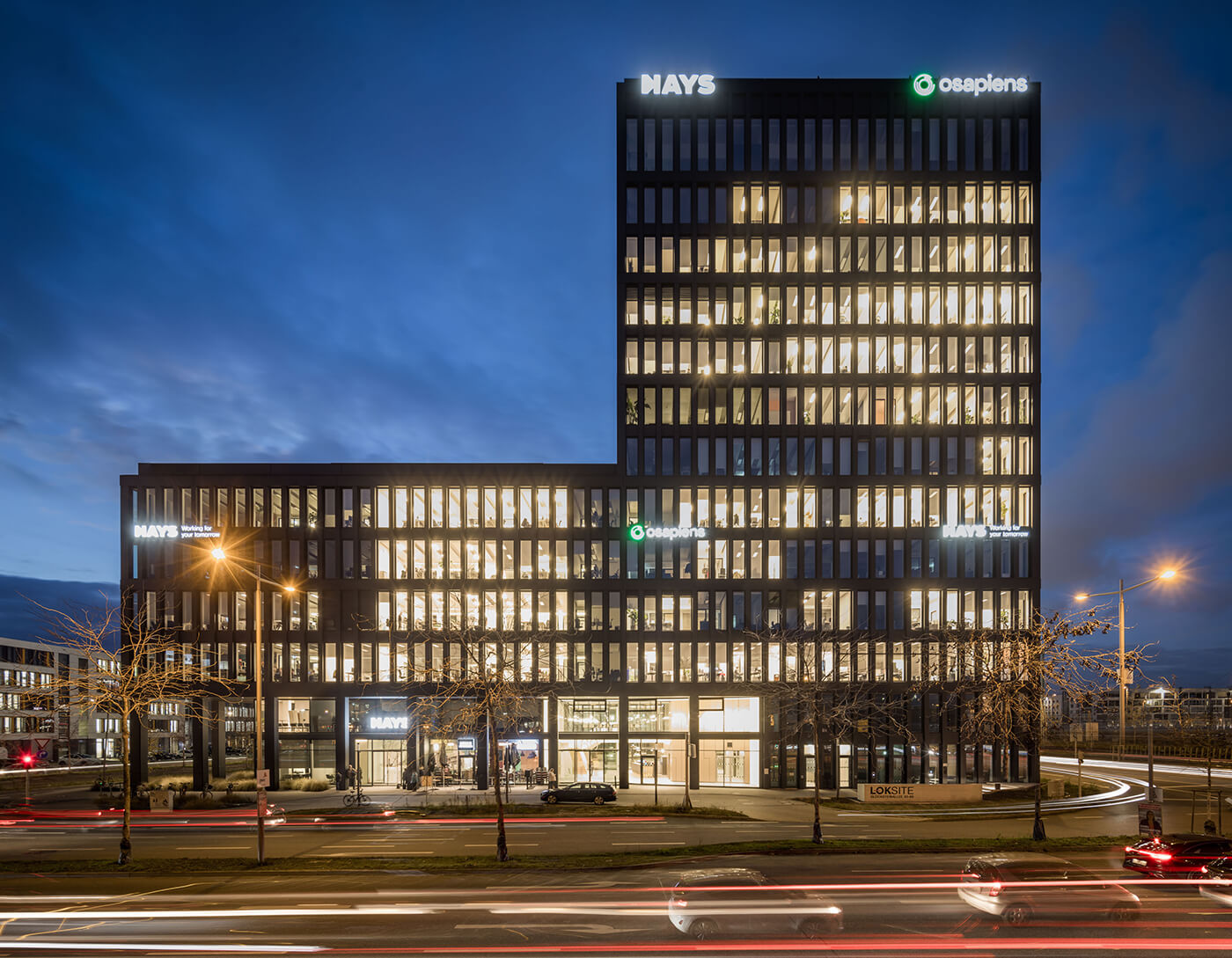 Loksite Büroturm Mannheim