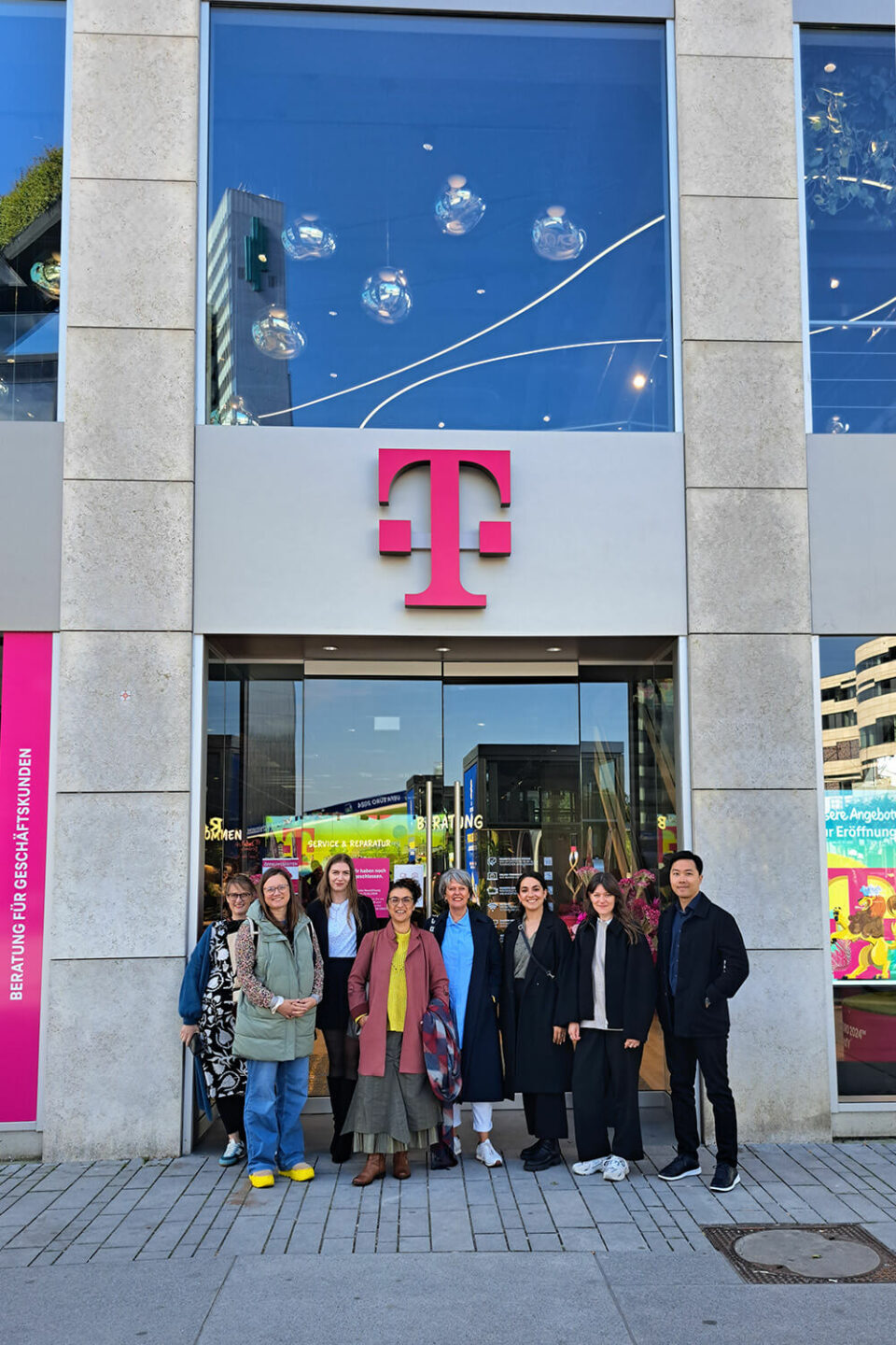 Telekom Flagship Düsseldorf Eröffnung