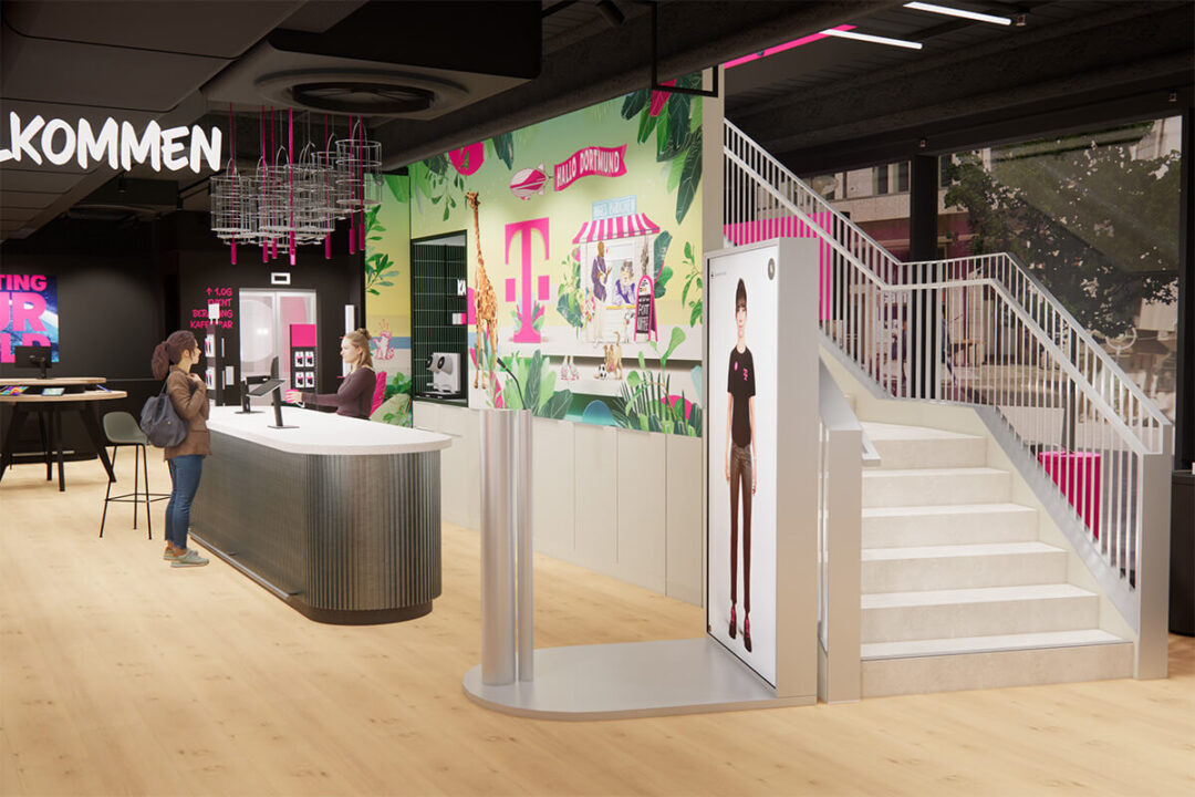 Retail Konzept Telekom Flagship Store Dortmund