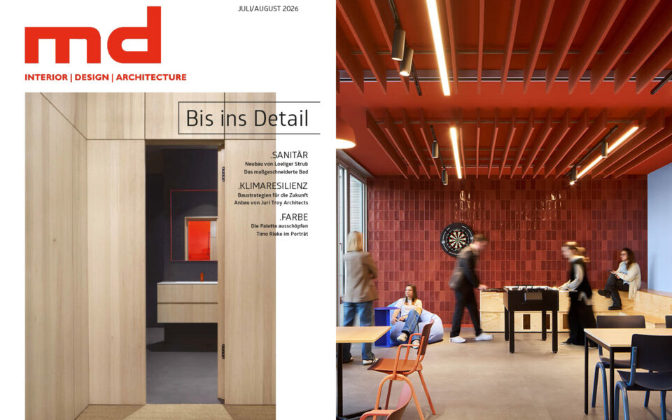 md Interior Magazin Arbeitswelten Farbe